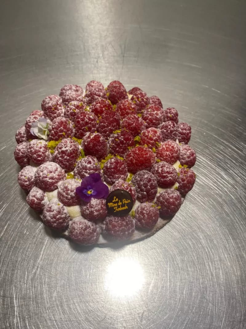 La tarte a la framboise