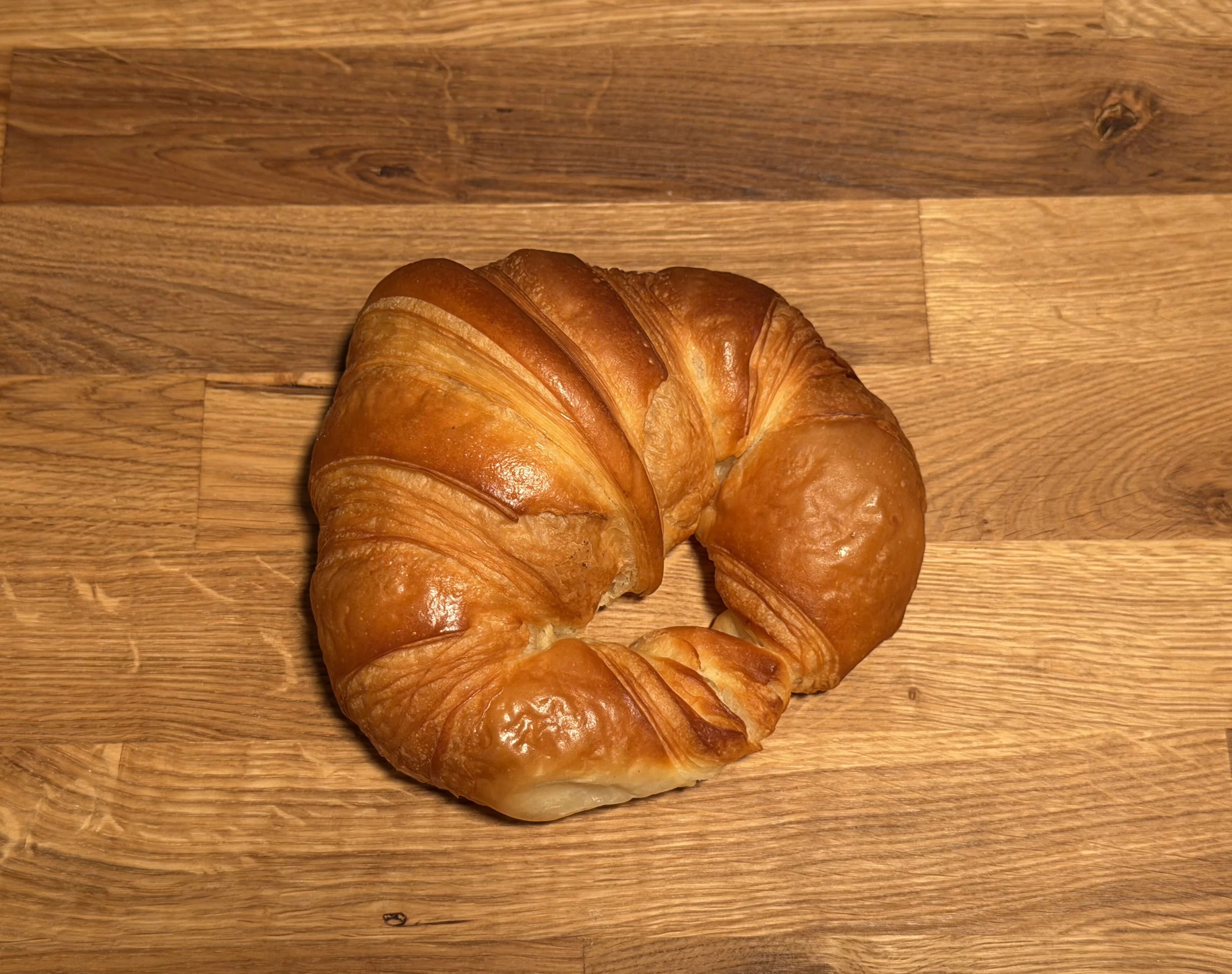 Croissant nature au beurre d'Isigny