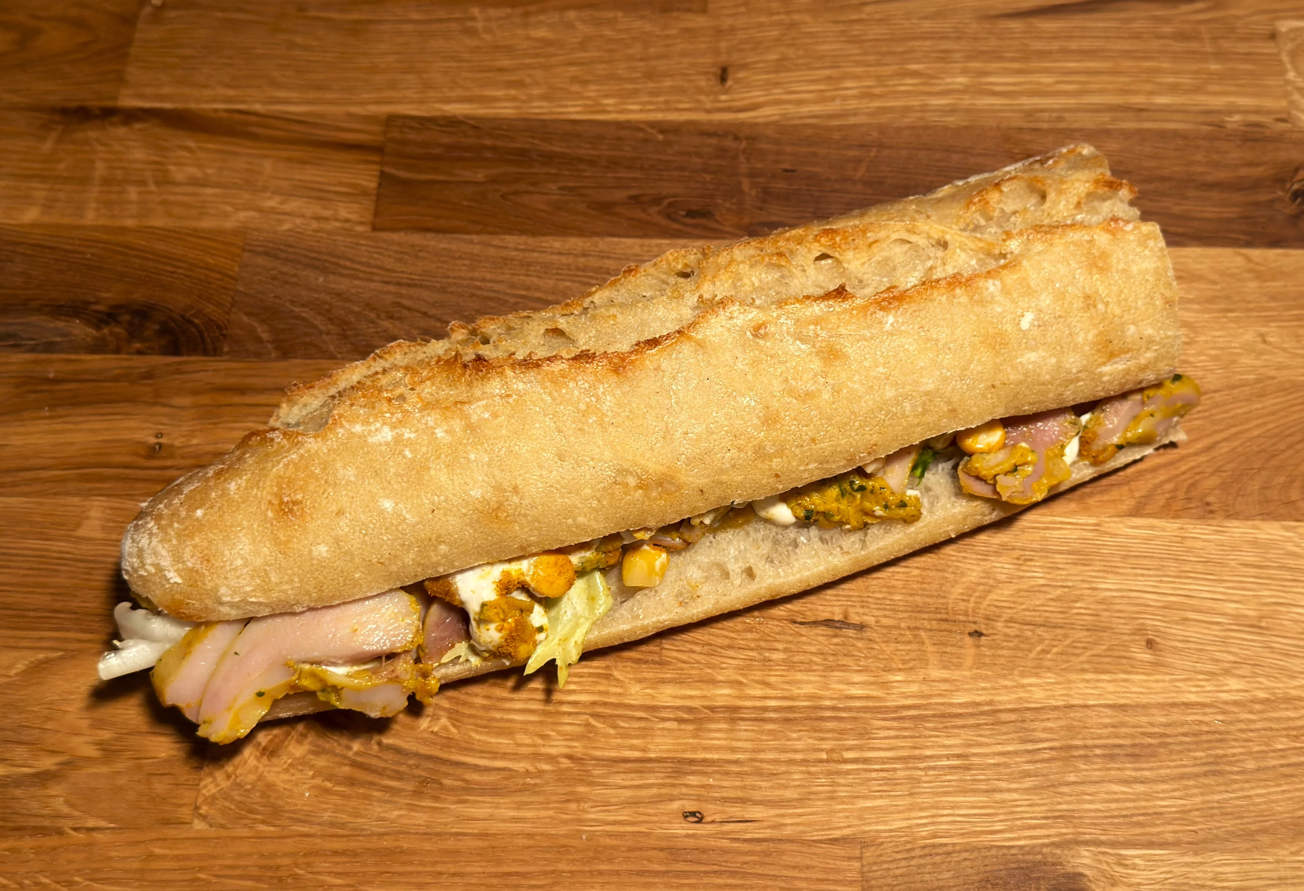 Sandwich Poulet curry